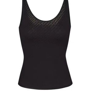 SKIMS Logo Mesh Tank